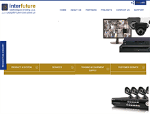 Tablet Screenshot of interfuture.ae